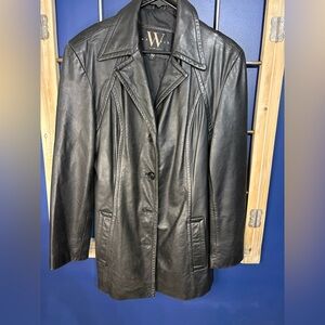Wilsons Soft Leather Women's Black Jacket
